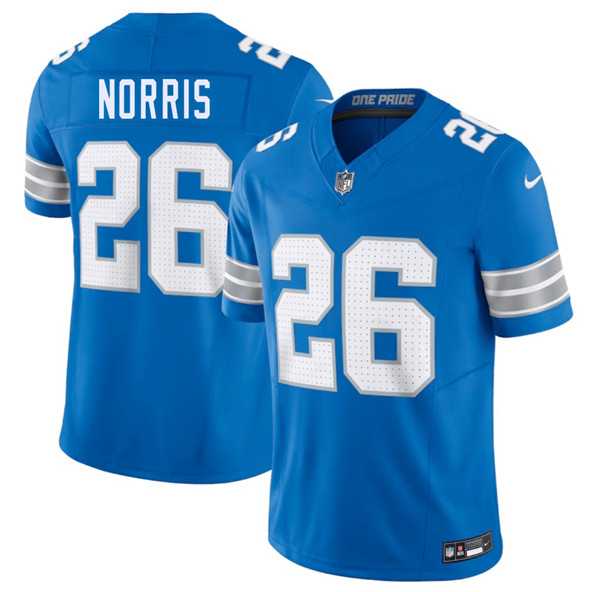 Men & Women & Youth Detroit Lions #26 Morice Norris Blue 2025 F.U.S.E. Vapor Limited Stitched Jersey->detroit lions->NFL Jersey